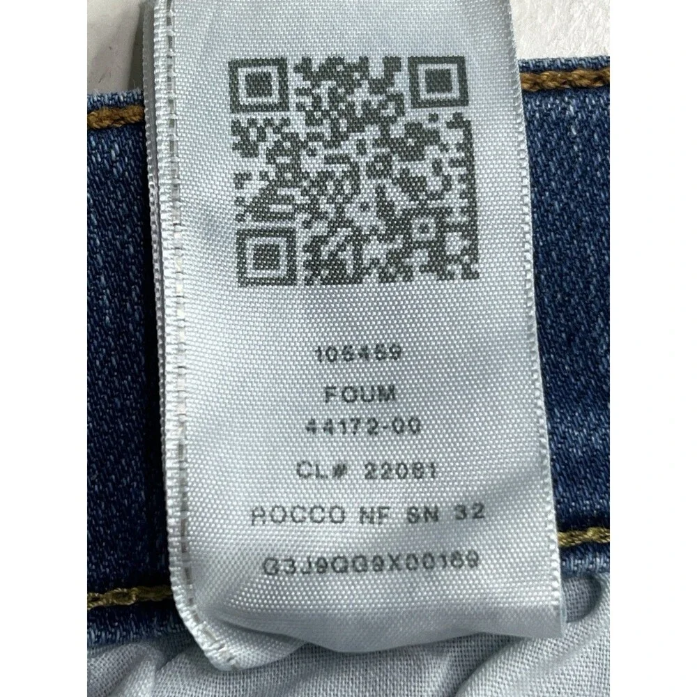 True Religion Rocco Relaxed Skinny Men's Jeans - Size 38-40 x 32 - Medium Wash